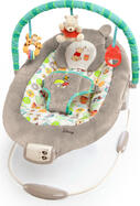 BRIGHT STARTS Lehátko vibrujúce s melódiou Winnie the Pooh Dots &amp; Hunny 0 m+, do 9 kg