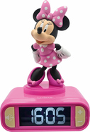 Lexibook Wecker mit 3D-Nachtlicht Minnie Maus