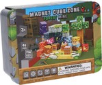 Juego de construcción Magnet Cube Zone - Mina del Bosque 48 piezas