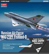 Model Kit avion 12320 - Rusko zračne snage MiG-21PF Fishbed-D (1:48)