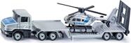 SIKU Blister - Tieflader mit Helikopter