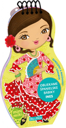 Obliekame španielske bábiky INES – omaľovánky