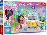 Trefl Puzzle 100 svietiace v tme Gabby's Dollhouse