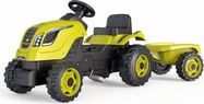 Smoby Šliapací traktor Farmer XL zelený s vozíkom