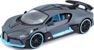 Maisto - Bugatti Divo, tmavo šedé, 1:24
