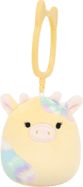 SQUISHMALLOWS Kľúčenka Žltá kravička - Rina