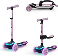 KINDERKRAFT Romobil i guralica 2u1 Raket Up Pink
