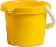 Androni Vedierko s výlevkou - priemer 13 cm, žlté