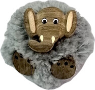 2Kids Toys Drevená magnetka veľká pompon Slon