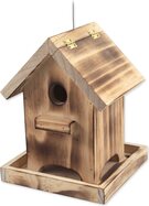Vogelhaus Bird Jewel Rustikal Holz 18x18x23,5cm