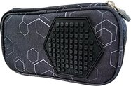 PIXIE CREW Študentský peračník, čierna, Hexa, 50 pixelov mix