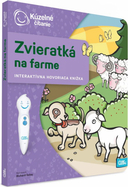 Albi Kúzelné čítanie Kniha Zvieratká na farme