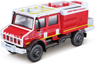 Bburago 1:50 Emergency Mercedes-Benz Unimog U5000