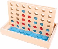 Bigjigs Toys Štyri v rovine