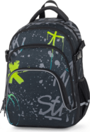 Zaino scolastico OXY SCOOLER Graffiti Blue