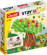 Quercetti Stay Apple - balančná hra - Jabĺčkobraní