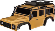 Traxxas karosérie TRX-4 Land Rover Defender písková (bezsponková)