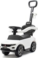 Detské odrážadlo s vodiacou tyčou Baby Mix VOLKSWAGEN T-ROC biele