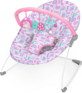 BRIGHT STARTS Transat avec jouets Confetti Rainbow™ Bouncer, 0m+