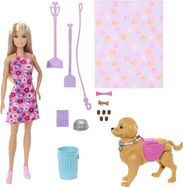 Mattel Barbie bambola con cagnolino a passeggio