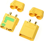 Konektor pozlátený XT-90S Anti Spark (1 pár)