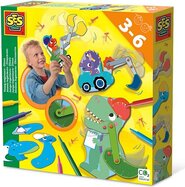 Detské tvorenie - dinosaury v pohybe