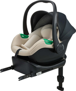 KINDERKRAFT Autositz Mink Pro 2 i-size (0-13 kg) und Basis Mink FX 2 Beige