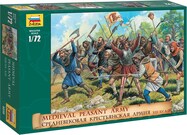 Wargames (AoB) figurky 8059  Medieval Peasant Army (1:72)