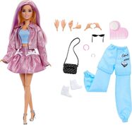 Mattel Barbie DELUXE STYLE Panenka Emoji