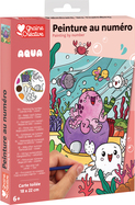 GRAINE CREATIVE Slikanje po številkah Ocean Animals