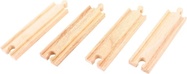Bigjigs Rail Stredné rovné koľaje 16 cm 4 ks