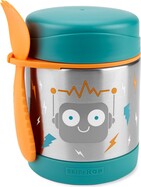 SKIP HOP Spark Style Termoska na jedlo s lyžičko/vidličkou Robot 325 ml, 3+