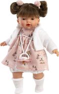 Llorens 33166 VERA - muñeca realista con sonidos y cuerpo de tela suave
