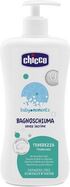 CHICCO Körpershampoo mit Spender Baby Moments Tenderness 93% natürliche Inhaltsstoffe 500 ml