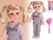 Divatbaba 30 cm kemény testtel