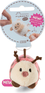 NICI portachiavi MyMochi Coccinella Dozz 5cm, sdraiata