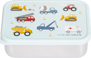 A Little Lovely Company – boîte à déjeuner en acier inoxydable avec couvercle en plastique – véhicul