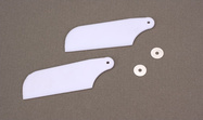 Blade listy chvostového rotora bielej: 330X/450/X
