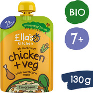 Ella's Kitchen BIO Kuriatko s kukuričnou kašou (130 g)