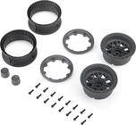 Axial disk kolesa 1.9" KMC Grenade Beadlock, sivi (2)
