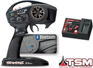 Traxxas vysielač TQi 2 kan., prijímač TSM