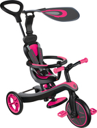 Globber Kinder-Dreirad 4in1 - Fuchsia Pink