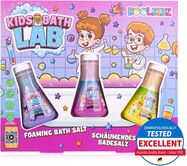ACCENTRA Sada pre zábavu pri kúpaní KOOLKIDZ 3x penivá kúpeľová soľ, 3x80g