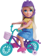 Bábika KATKA s bicyklom
