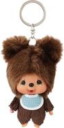 Monchhichi Mončiči amici Kuma Big Head portachiavi 10cm