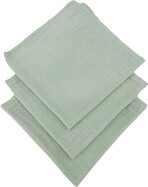 Eko Windel Musselin 3Stk Mint 30x30 cm