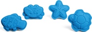 Bigjigs Toys Silikonové formičky modré Ocean
