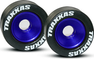 Traxxas alumínium keréktámasztó kerék (Wheelie) kék (2)
