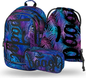 BAAGL SADA 3 Core Palm: Rucksack, Waschbeutel, Tasche