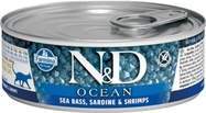N&amp;D CAT OCEAN TUNA, SARDINE &amp; SHRIMP 70 GR
